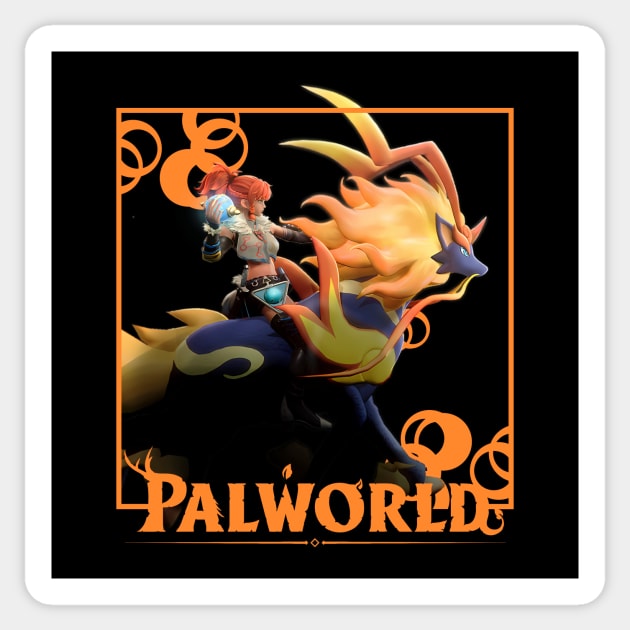 Palword - Pyrin Sticker by wenderinf